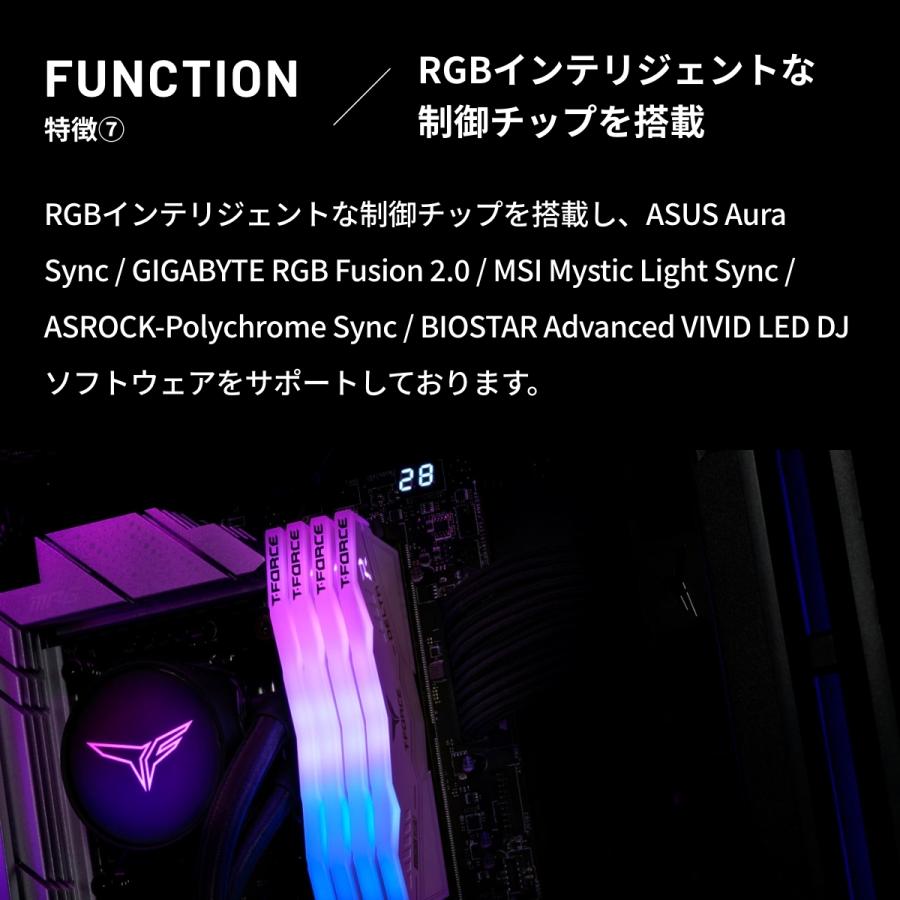 【デスクトップ用】DDR5-6400 32GB(16GB×2枚) Amazon.co.jp: Team DDR5 6400MHz 32GB (16GBx2枚) PC5-51200 T