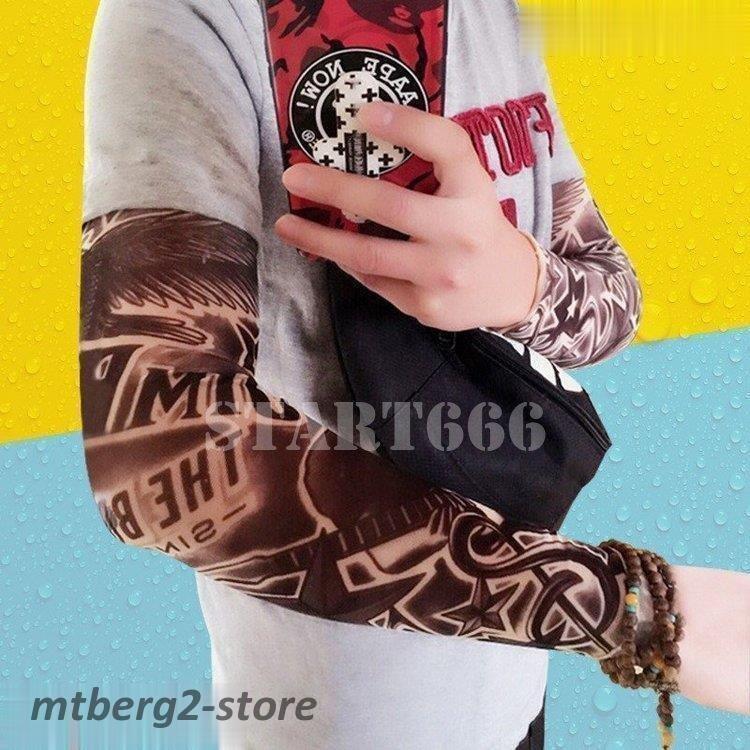 57 以上節約 タトゥー アームカバー アームスリーブ 男女兼用 レディース メンズ 女性 男性 紫外線防止 おしゃれ かっこいい 簡単着脱 ストッキング 伸縮 雑貨 Mhurecc Gov Jm