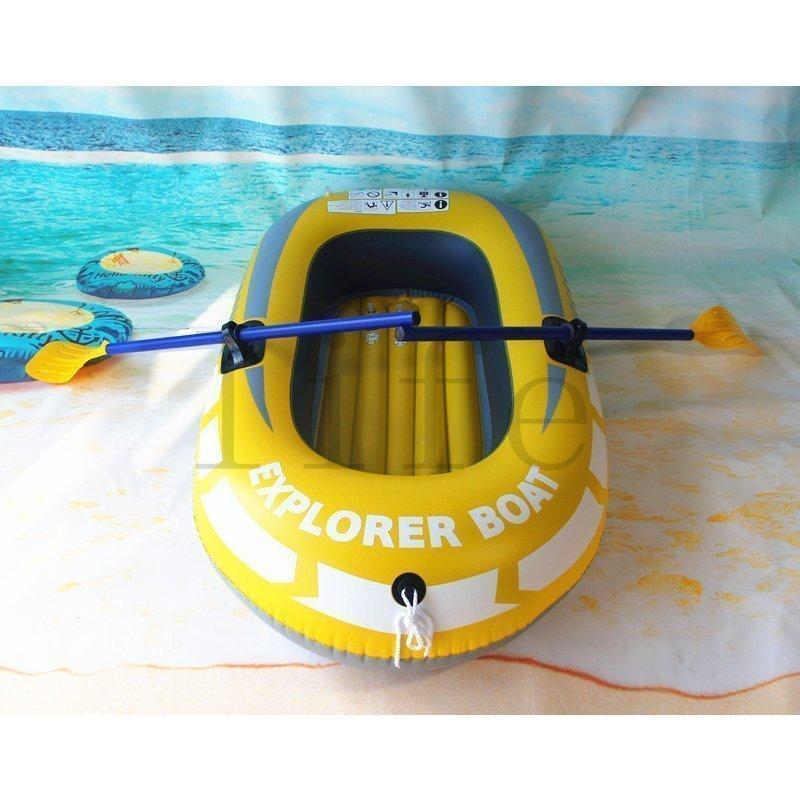 5 大好評 ゴムボート エアーボート オール ポンプ付きセット 2人乗り 耐久性 耐候性 海水 浴川 夏遊び Megjc Gov Jm