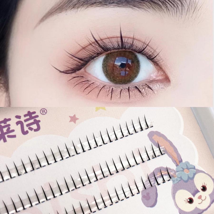 国内即納 手作り つけまつげ 下まつげ 混合 ナチュナル ポイント