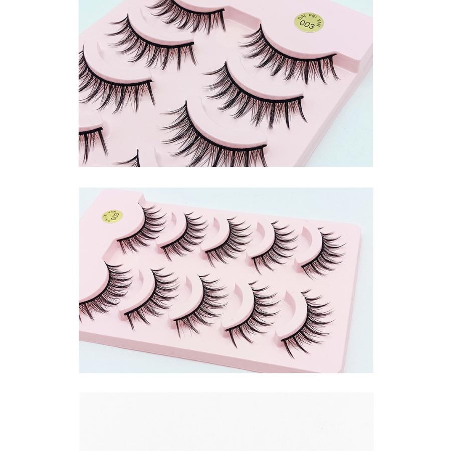 ☆　つけまつげ　自然　カール　かわいい　立体感　ボリューム　5ペア　ブラック つけまつげ ブラック ボリューム 5ペア ナチュラル 手作り 繰り返し