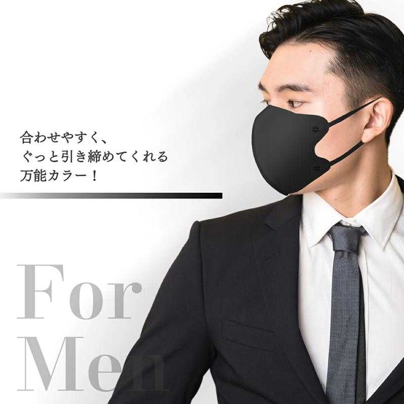 日本製 マスク 不織布 3Dマスク 立体マスク バイカラー 30枚入り