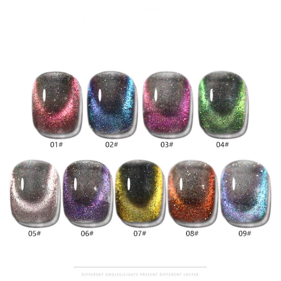 ジェルネイル マグネットジェル キャッツアイジェル カメレオン