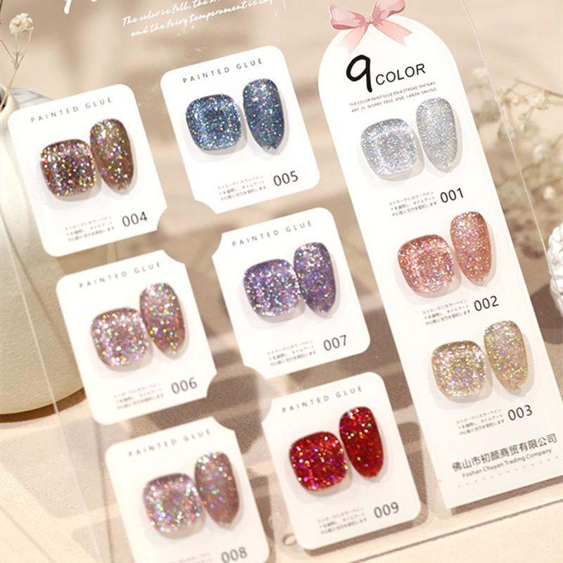 ジェルネイル 万華鏡ジェルネイル キラキラジェル ラメ入り グリッター