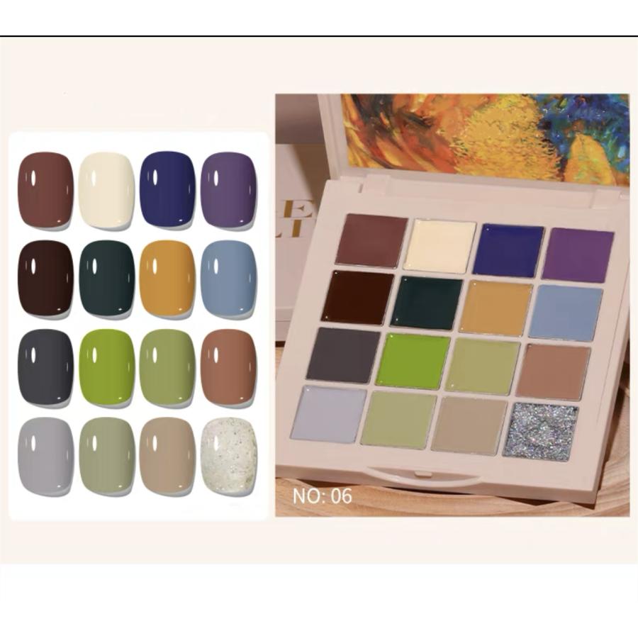 Mijiaer ジェルネイルカラー パレット 102色 MIJIAER 102 Colours Set – Hoang Kim Nail And Beauty Supply