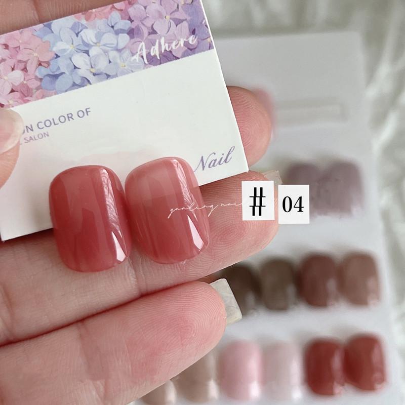カラーネイルジェル ジェルネイル 透け感ありジェル クリアピンク系 16