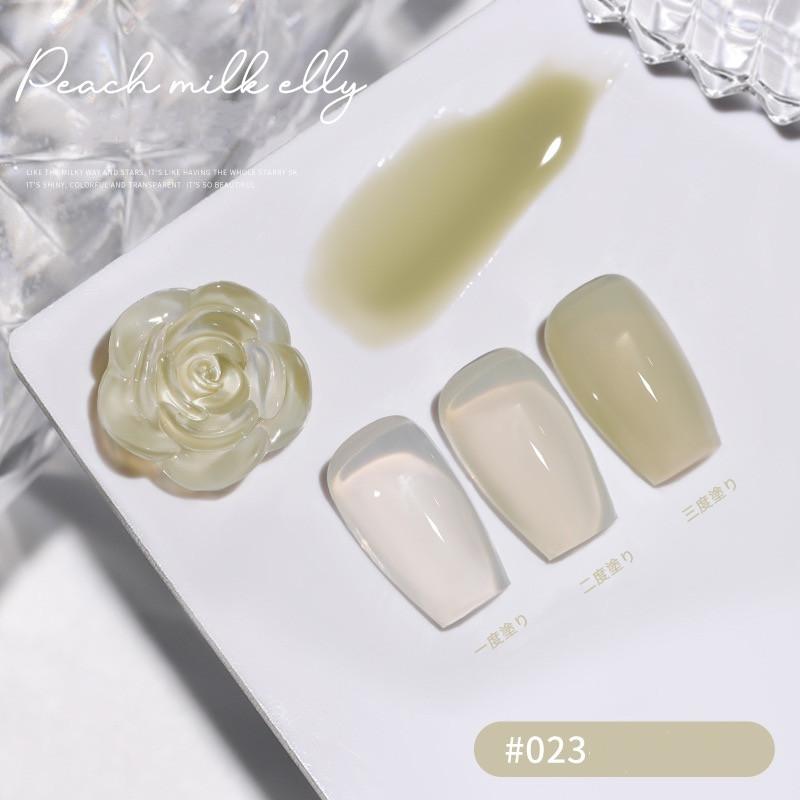 ジェルネイル カラージェル 透明感あり シアーカラー 肌色 大