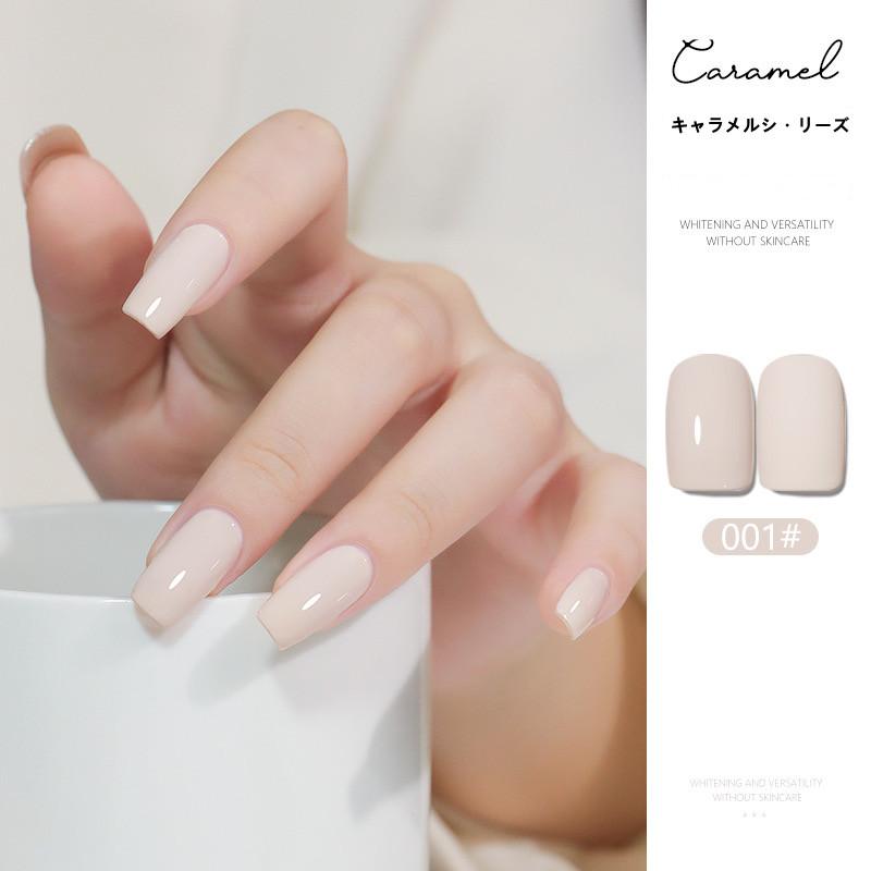 ジェルネイル カラージェル 15ml 大容量 6色 ネイル キャラメル