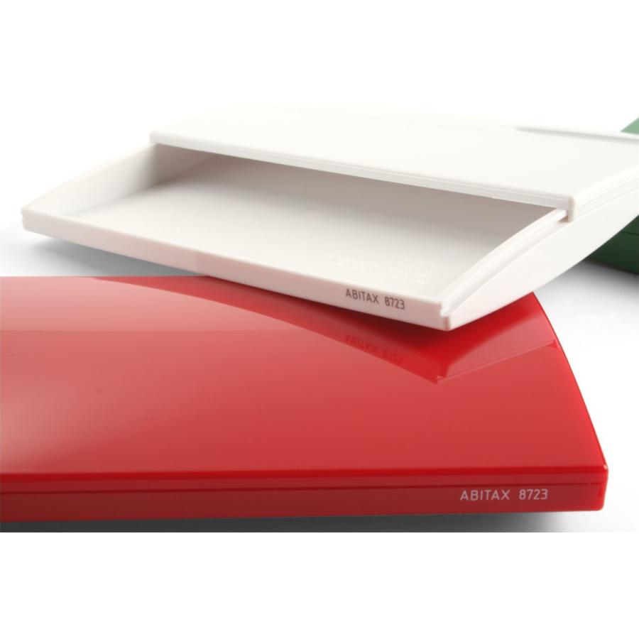 アビタックス カードケース 8723 Card Case スライドオープンで15枚収納できる 高光沢UVクリア塗装で傷がつきにくい名刺入れ  選べる12カラー