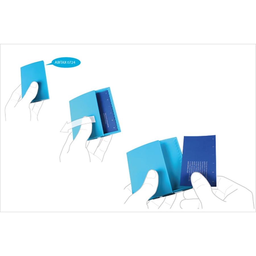 アビタックス カードケース 8723 Card Case スライドオープンで15枚収納できる 高光沢UVクリア塗装で傷がつきにくい名刺入れ  選べる12カラー