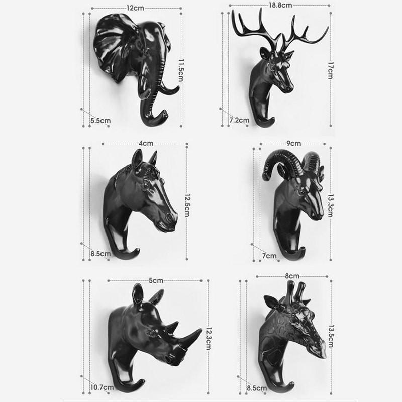 お部屋をcoolなおしゃれ空間に 壁掛け フック 動物 見せる収納 かっこいい 海外 おしゃれ アニマルヘッド ウォールフック キーフック プレゼント 贈り物 Interia Huk ギャレットストア Yahoo 店 通販 Yahoo ショッピング