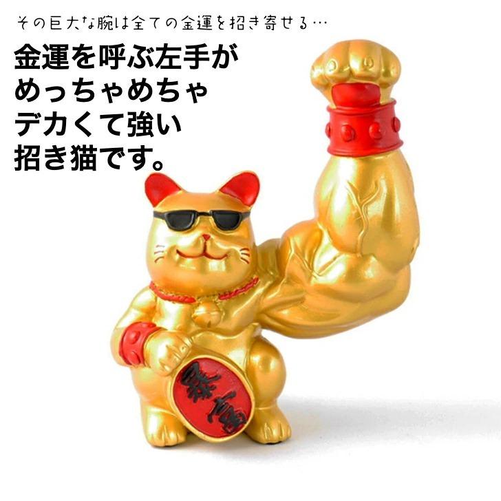 招き猫　金運 招き猫【貯金箱】 金運/置物/開運/風水｜白崎八幡宮
