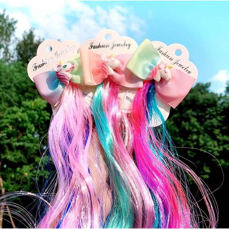 キッズ ワンタッチ エクステ【キュンッ！とするユニコーンの可愛い