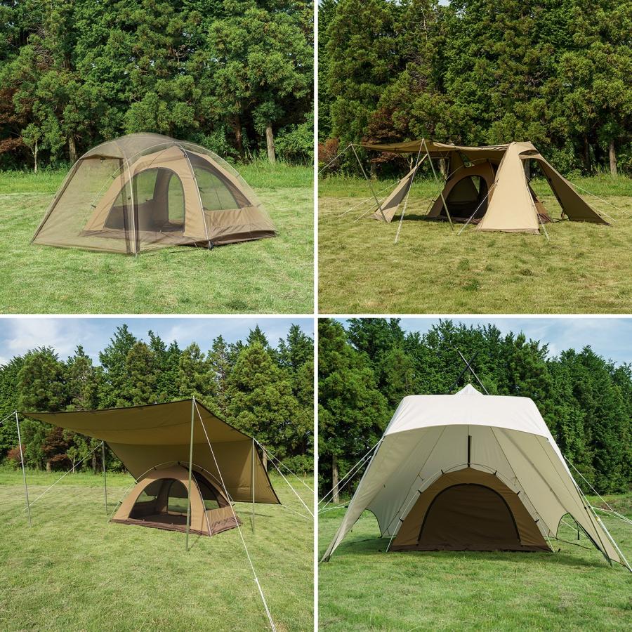 ogawa ogawa公式 オガワ テント 2人用 3人用 インナー1522 ブラウン