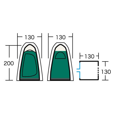 ogawa ogawa公式 着替えテント 防災グッズ 防災用品 プライバシー