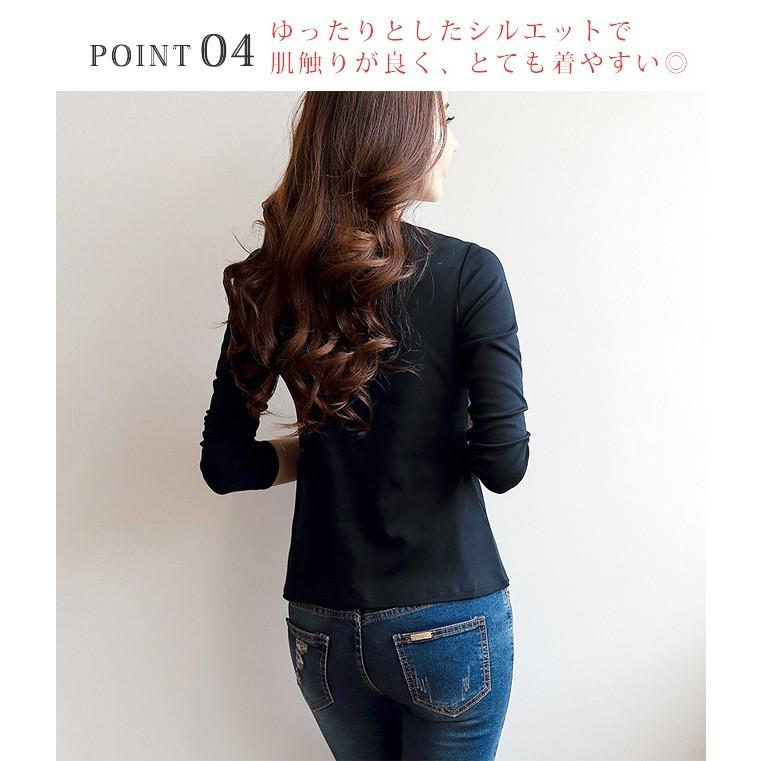 春の感謝セール Tシャツ 長袖 レディース 無地 白 黒 綿 ストレッチ スリム ロンt カットソー トップス 重ね着 インナー シンプル カジュアル コットン Tj8f0 Candyz Pro 通販 Yahoo ショッピング