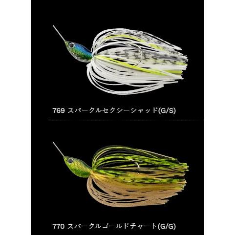 NORIES（ノリーズ） クリスタルS シャローロール 3/8oz : センター
