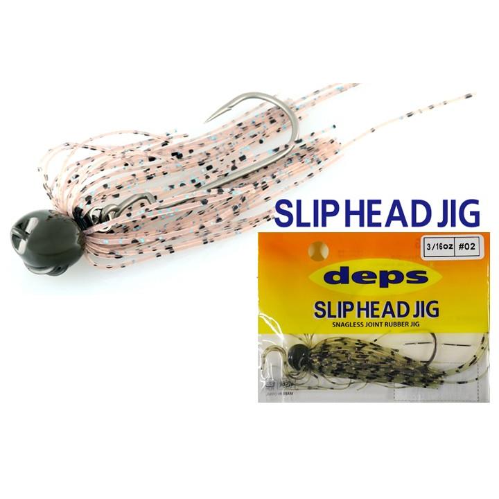 deps / デプス SLIP HEAD JIG / スリップヘッドジグ 3/16oz 116センターフィールド 通販 Yahoo