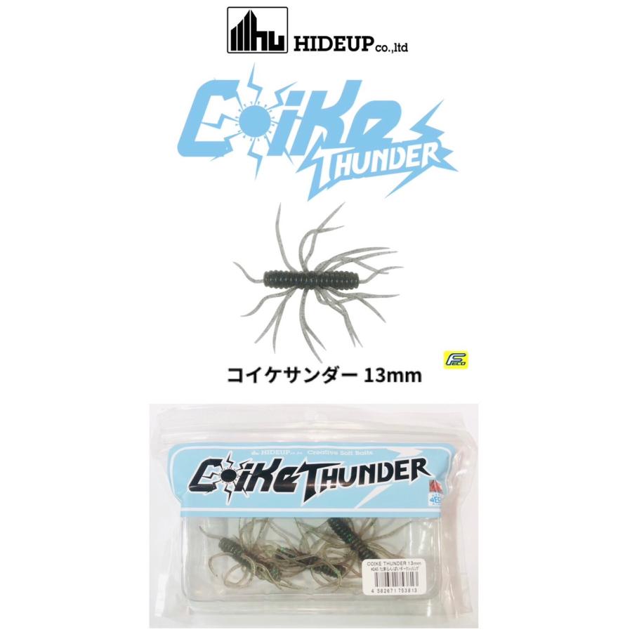 HIDEUP（ハイドアップ） コイケサンダー13mm （Feco認定） : センター