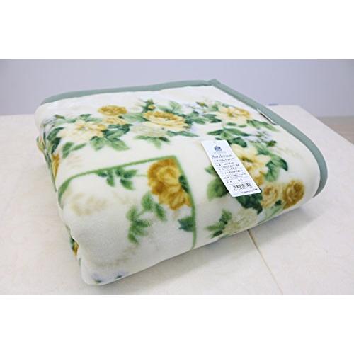 サンダーソン 2枚合わせ毛布 シングル 西川 Sanderson やわらか