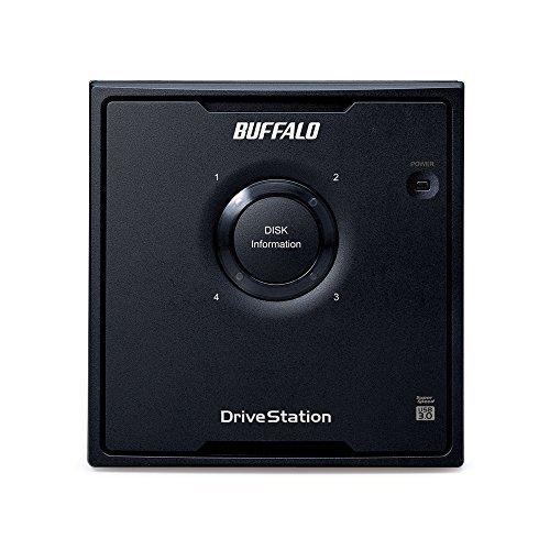BUFFALO RAID 5 USB3.0外付ハードディスク4ドライブ16TB