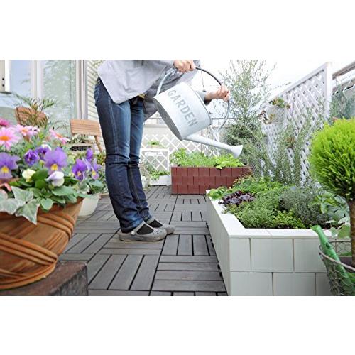 ⭐公式品⭐ システムファーム（組立て式花壇・菜園） 60cm×90cm×2段 セット チャコールブラウン 【CE2346150651】(14346円)