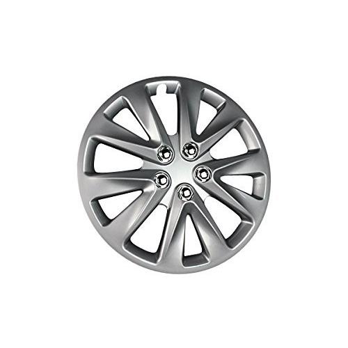 viz 13インチホイールカバーT33 4枚 汎用品 (シルバー) VIZ-WJ5070B13-48