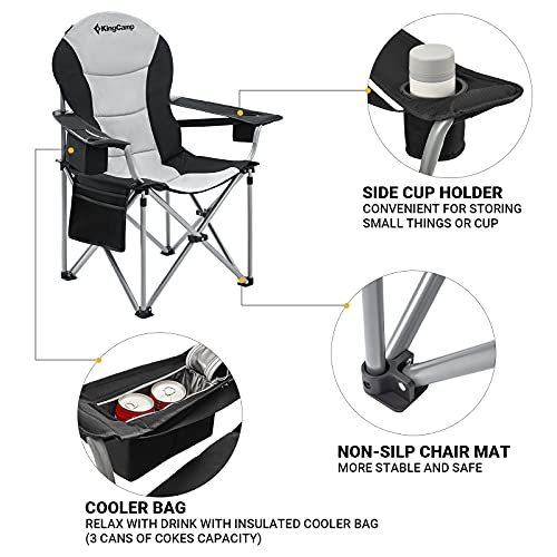 KingCamp アウトドア チェア 折りたたみ 椅子 キャンプ 幅98cm 保 楽天市場】KingCamp アウトドアチェア 収束型 アームチェア