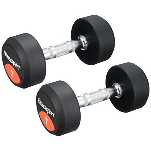 エバニュー(EVERNEW) ラバーダンベル 7kg ETB466