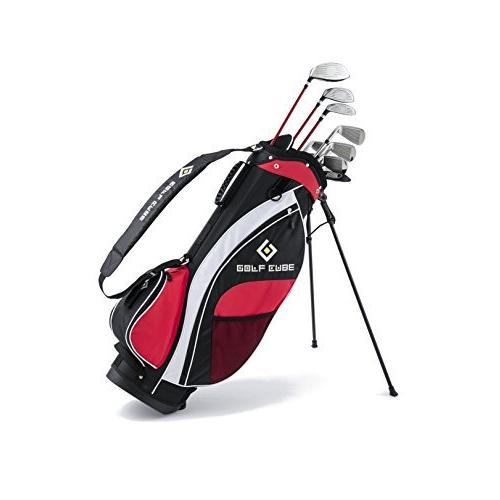 新作マット・カーペット GOLF CUBE(ゴルフ キューブ) クラブセット CG-7 10本組クラブセット メンズ CG-7RED CB:RED フレックス:UNI 【3956390294】(24193円)