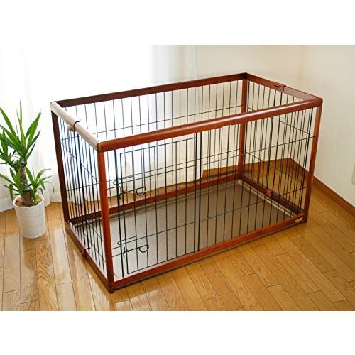 ワンモード 木製折たたみペットサークル (L) JPC-120 
