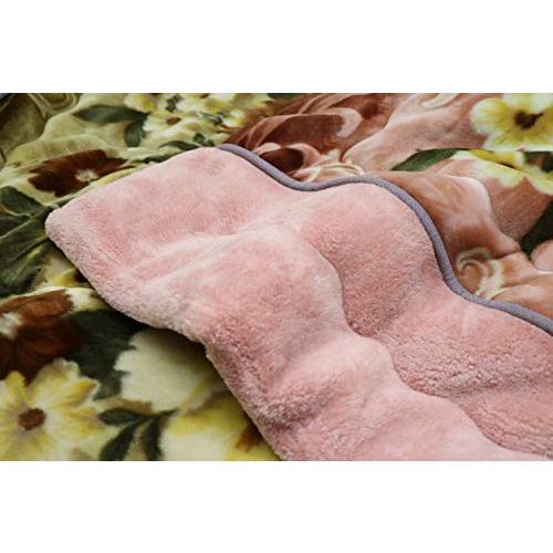 未使用 京都西川 ローズ毛布 2点 セット ローズ毛布 京都西川 日本製 アクリル毛布 シングルサイズ