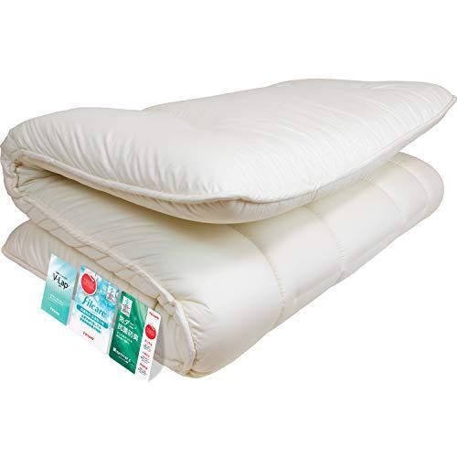 安眠工場 ヘタリに強い体圧分散 極厚敷布団 シングル 100×210cm 綿100%生地 テイジン高反発の中芯材 V-Lap2重×高衛?