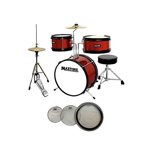 MAXTONE MX-60 RED(レッド) ジュニア(キッズ)ドラムセット （ハイハットセット+交換用ヘッド付き）  :a-B087BFFW4N-20220930:cocoroストア - 通販 - Yahoo!ショッピング