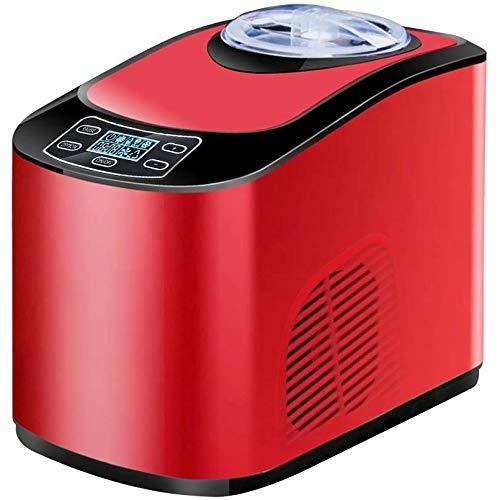 【数量限定アウトレット品】 KALELAISU アイスクリームメーカー アイスクリーマー 30分で出来上がり 電動 1.5L ソフト・ハード ソフトクリームメーカー 小型 業務用 100V (EB-1.5L-赤) 【LWH6206499940】(22484円)