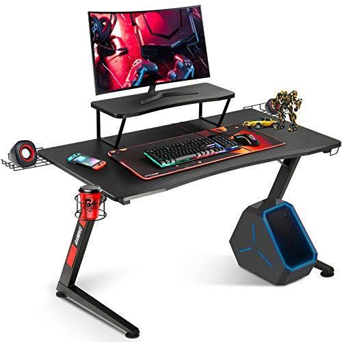 Gtracing ゲーミングデスクパソコンデスク Pcデスク ゲームデスク 机 モニターアーム対応 ゲーマーに向け 幅 108 Cm A B08l3pr2qd 2317 Cocoroストア 通販 Yahoo ショッピング