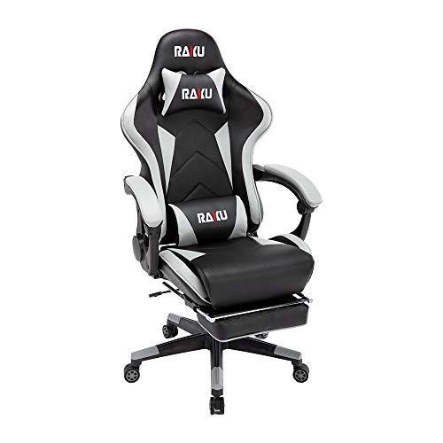 ゲーミングチェア オットマン付き