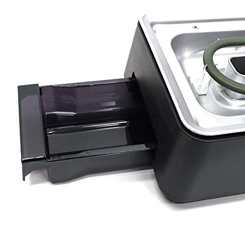 【美品】 HIRO コンパクト無煙調理器 HTG-375 ブラック 【2110679635】(12908円)