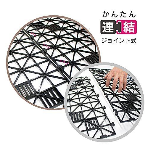 DAIM 人工芝 下敷き エアスルー パネル （50cm×50cm 20枚入り） 人工芝 人工 芝生 メンテナンス シート ジョイント式 ガーデニング 庭 ベランダ 芝 人工芝 作業の際は 安全のため手袋などを着用して下さい 本来の用途と異なるご使用はおやめください