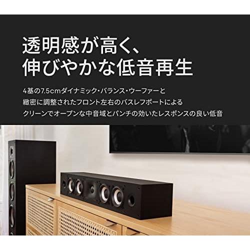 ポークオーディオ POLK AUDIO Monitor XTシリーズ スリムセンタースピーカー マットブラック MXT35 