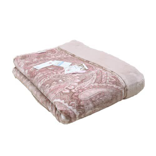 西川 2枚合わせ毛布 ローズオイル配合 紫 楽天市場】毛布 西川 ローズ 2枚合わせ シングルの通販