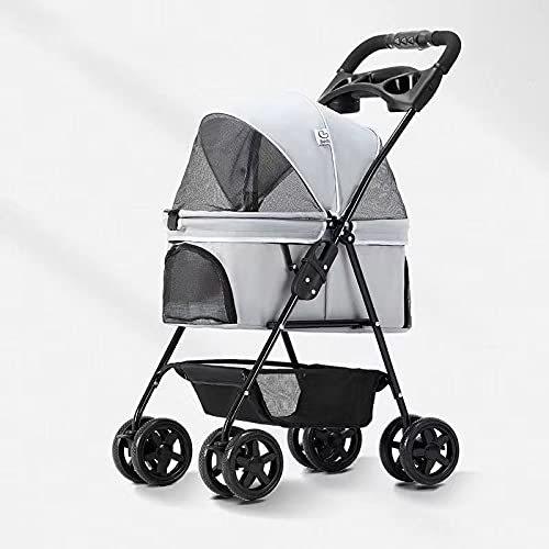 人気ブランドを レインカバー付き 一台二役 2way ペット カート バギー