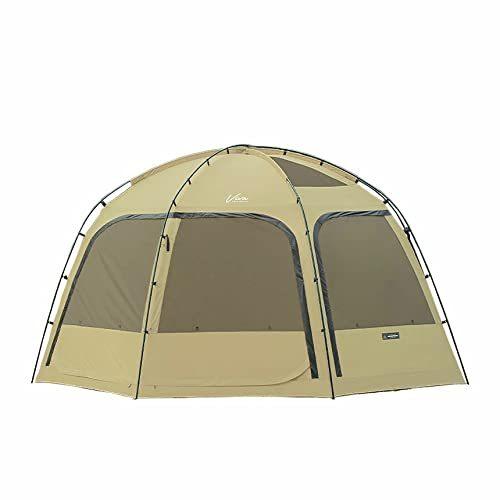 【新品訳あり】 テント KZM ビバドーム シェルター 4〜5人用 キャンプ テント ドームテント 大型テント ファミリーテント キャン 【IQY1694568445】(61389円)