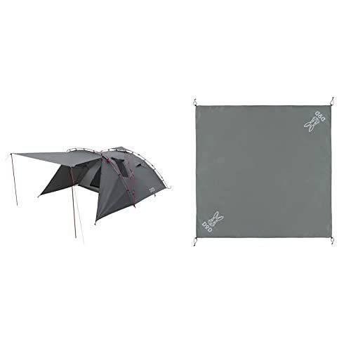 DOD(ディーオーディー) ライダーズタンデムテント 2-3人用 広い 前室 ツーリング フェス ワンタッチテント グラ? DOD ディーオーディー 3人用 ライダーズタンデムテント 広い 前室 ツーリング フェス ワンタッチテント