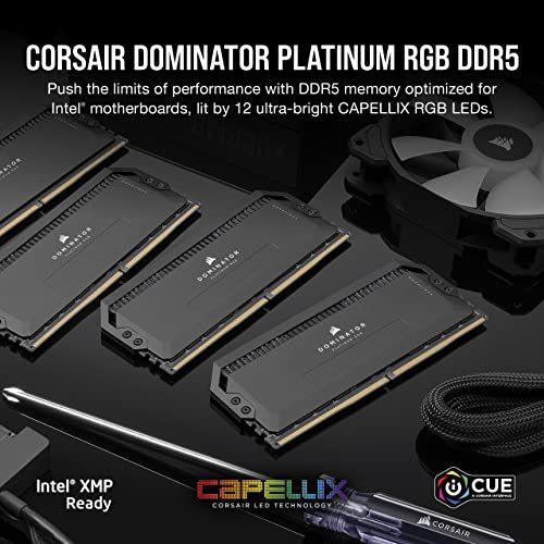 CORSAIR DDR5-5600MHz デスクトップPC用メモリ DOMINATOR PLATINUM RGB ...