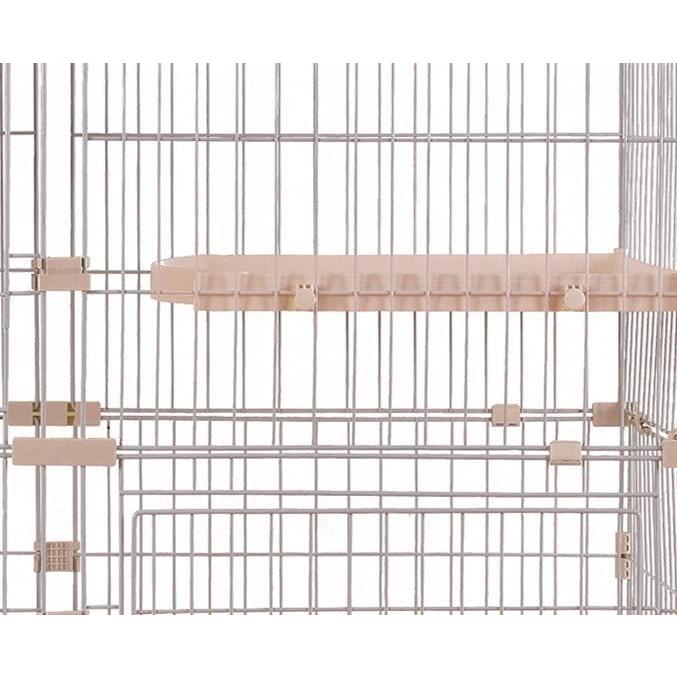 猫 ケージ 2段 キャットケージ 幅広設計 猫ドア付き ハンモック付き 大型 猫ゲージ おしゃれ キャットハウス ? 