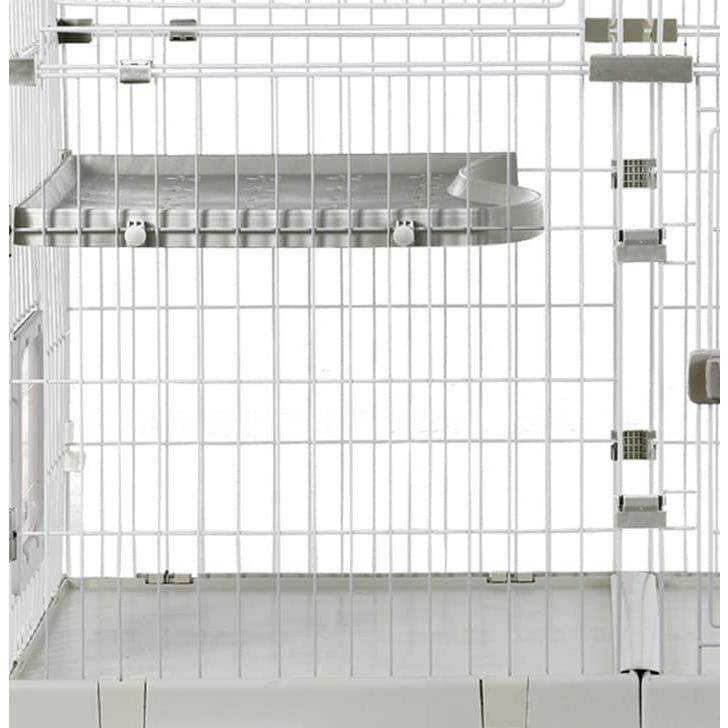 動作確認 猫 ケージ 2段 キャットケージ 幅広設計 猫ドア付き ハンモック付き 大型 猫ゲージ おしゃれ キャットハウス ? 【EIM2342473057】(14326円)