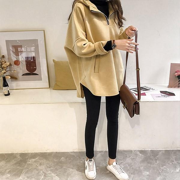 遠い ランチ ローブ ハーフ ジップ パーカー コーデ レディース Palmspringshomesandcondosforsale Com