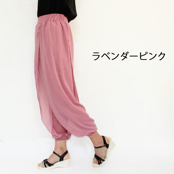 複数購入セールの-リゾートエキゾチックワイドパンツ レディース 体型•カバー ガウチョパンツ 花柄 スカーチョ 送料無•料 ネイビー Lサイズ レディース ガウチョパンツ スカーチョ ピンク 秋冬