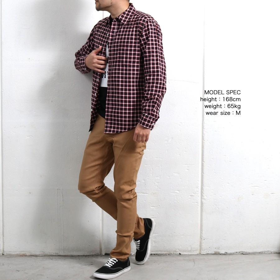 チェックシャツ メンズ トップス ギンガムチェック タータンチェック カジュアル 胸ポケット おしゃれ メール便送料無料 S Lsh ディライト 通販 Yahoo ショッピング